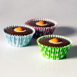 Solid Chocolate Cupcakes