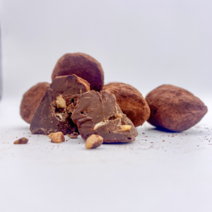 Salted Caramel Cocoa Dusted Truffles